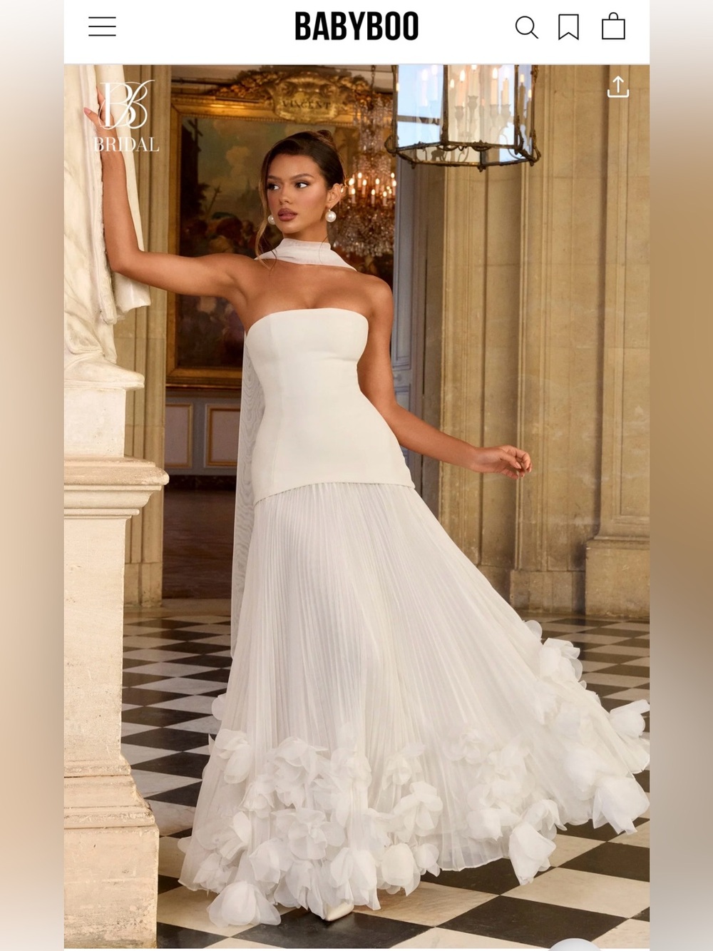 **BRAND NEW** BABYBOO Bridal Seraphins Gown - Ivory